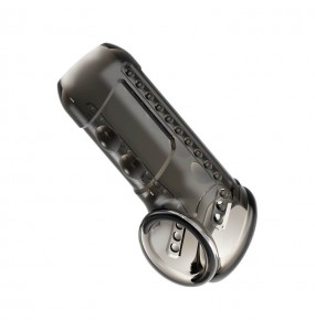 PRETTY LOVE - Farrel Men's Penis Sleeve (Transparent Black) PRETTY LOVE - Farrel Men's Penis Sleeve (Transparent Black)